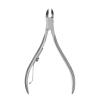 Revlon Half Jaw Cuticle Nipper, Manicure Tool for Nail Care, Hangnail Clipper, For More Precise Trims, Non-Slip Grip, Stainless Steel, 1 Count view 2