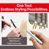 Feather Styling Razor Standard Blades - Professional Hair Cutting Blades for Styling, Shaping, Feathering, & Thinning - Stainless Steel Single Edge Guarded Blade - Made in Japan - Refill Pack - 10 Ct view 4