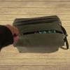 2 Compartment Travel / Shave Kit, Olive view 2