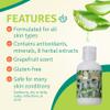 Aloe Life - Face & Body Lotion, Concentrated Formula, Hydrates Dry Skin, Contains Antioxidants, Minerals, & Herbal Extracts, Pleasant Grapefruit Scent, Safe For All Skin Types, Gluten-Free (4 oz) view 4