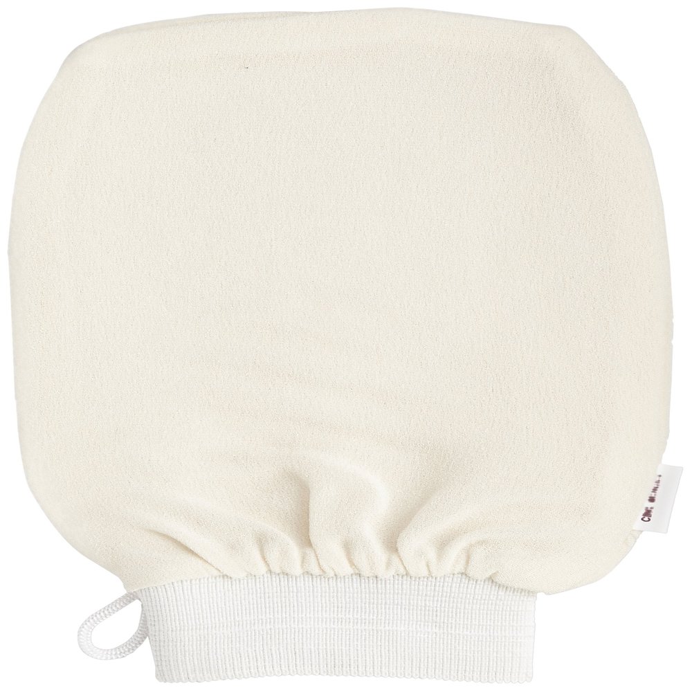 Cinq Mondes Kassa Body Exfoliating Glove - Naturally Exfoliate Dry Skin - Body Scrub Mitt - Use with Moroccan Beldi Black Soap.