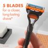 Gillette Fusion5 Razor Refills for Men, 8 Razor Blade Refills view 4