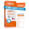 Carpe Sweat Absorbing Hand Lotion, A dermatologist-recommended smooth lotion that helps stop hand sweat, Great for hyperhidrosis (Original Eucalyptus) view 1