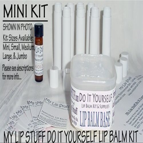 My Lip Stuff Do It Yourself Lip Balm Making Kit! Medium Kit
