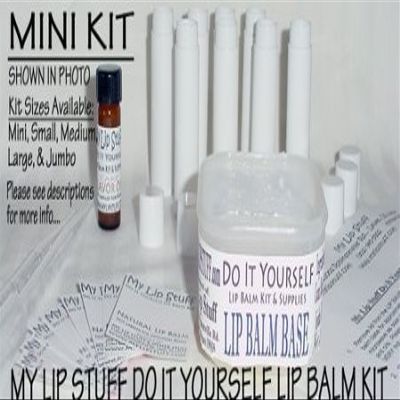 My Lip Stuff Do It Yourself Lip Balm Making Kit! Mini Kit