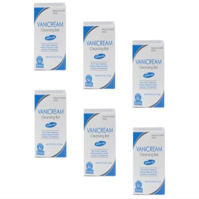 Vanicream Cleansing Bar, 3.9 Ounce (Pack of 6)