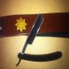 Simco Razor Strop * Cowhide/canvas 1-3/4" X 20" view 1