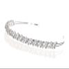 SAMKY Wedding Bridal Crown Rhinestone Crystal tiara Headpiece Bride's Hair Accessorie view 3
