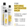 Nioxin Scalp + Hair Thickening System 1 Shampoo| For Natural or Untreated Hair with Light Thinning| With Niacinamide and Biotin| 33.8 Fl oz. view 3