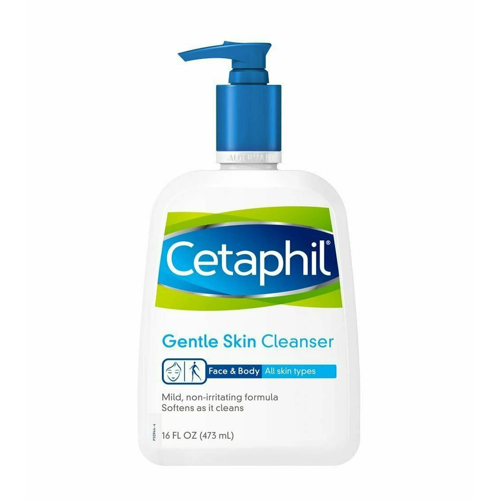 Cetaphil Gentle Skin Cleanser for All Skin Types 16 Fl Oz (Pack of 1)