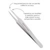 Tweezerman Stainless Steel Ingrown Hair Splintertweeze for Women and Men view 3