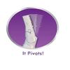 Finishing Touch Lumina Lighted Hair Remover with Pivoting Head view 4
