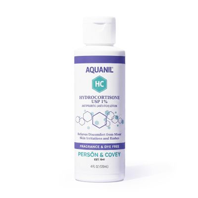Aquanil HC Lotion Itch Relief Cream for Dry, Irritated Skin