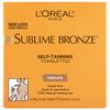 L'Oreal Paris Sublime Bronze Self Tanning Towelettes, Streak-Free, Natural Looking Tan, 6 ct view 2