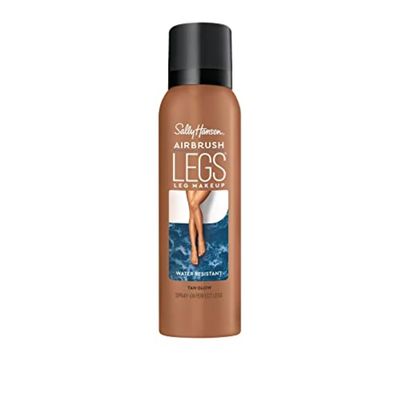 Sally Hansen Airbrush Legs, Leg Spray-On Makeup, Tan Glow, Easy Application, Flawless Looking Legs, Water Resistant, Transfer Proof