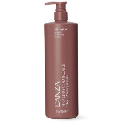 L'ANZA Healing Colorcare Shampoo, Color-Safe Repairing Cleanse for Dry, Damaged or Treated Hair, Anti-Fade Formula Smooths, Moisturizes, Adds Vibrance & Shine, Sulfate Free (33.8 Fl Oz)