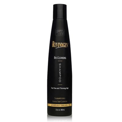 Revivogen MD Bio-Cleansing Shampoo for Thinning Hair, DHT Blocker Shampoo, Hair Loss Shampoo, Shampoo Thinning Hair, Soothes Scalp, Routine Shampoo for Women/Men Hair Loss, Hair Shampoo, 12oz