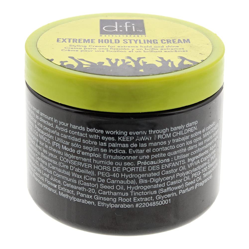 D:FI HAIR Extreme Hold Styling Cream, 5.3 Ounce