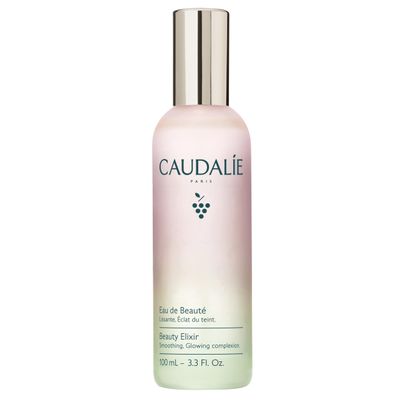 Caudalie Beauty Elixir Face Mist: Toner That Tightens Pores + Reduces Dullness + Sets Makeup - 100 mL