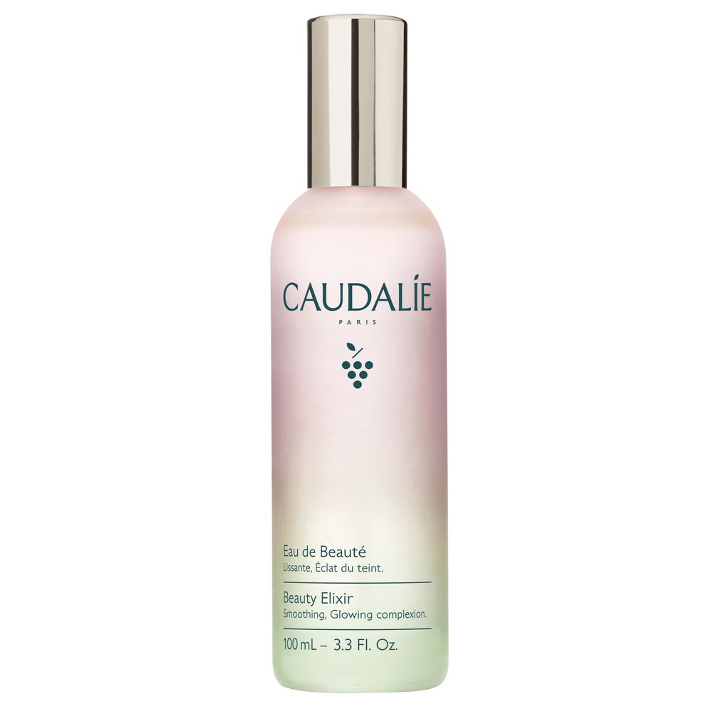 Caudalie Beauty Elixir Face Mist: Toner That Tightens Pores + Reduces Dullness + Sets Makeup - 100 mL