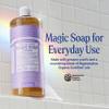 Dr. Bronner's - Pure-Castile Liquid Soap (Lavender, 32 ounce) - Made with Organic Oils, 18-in-1 Uses: Face, Body, Hair, Laundry, Pets and Dishes, Concentrated, Vegan, Non-GMO view 3