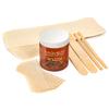 MOOM Organic Hair Removal Sugar Wax for Men with Aloe Vera & Chamomile  Soft Wax for Sensitive Skin & Men Hair - Perfect for Back, Chest, Eyebrow & Body - 6 oz view 2