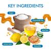 MOOM Organic Hair Removal Sugar Wax for Men with Aloe Vera & Chamomile  Soft Wax for Sensitive Skin & Men Hair - Perfect for Back, Chest, Eyebrow & Body - 6 oz view 3