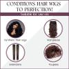 Brandywine Conditioner for Synthetic Wigs, Natural Hair, Hairpieces & Toupees - 8 Ounce view 3