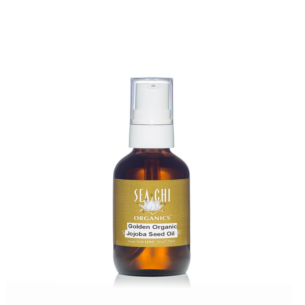 Certified Golden Organic Jojoba Seed Oil 4oz/120ml