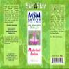 MSM Face & Body Lotion with Tea Tree Oil Medicinal Lotion view 2