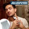 Wahl Beard Trimmer for Men - Battery Operated Facial Hair Grooming Set for Mustaches, Beard, Neckline, Light Detailing and Grooming with Bonus Battery Nose & Ear Hair Trimmer - Model 5537-420 view 2