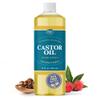 Baar Cold-Pressed Castor Oil, Cold-Processed, Hexane-Free, Palma Christi, for Skin, Hair, Massage & Castor Oil Packs, BPA-Free Bottle, 32 oz view 1