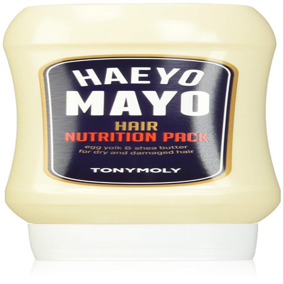 TONYMOLY Haeyo Mayo Hair Conditioner Mask  Nourishing Hair Treatment with Egg Yolk & Shea Butter  Deep Conditioning Mask for Dry, Damaged, Frizzy, or Brittle Hair