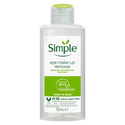 Simple Kind To Eyes Eye Make Up Remover 125 ml