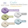 10 Pack Body Linen Comfort Flannel Face Rest Covers for Massage Tables (Natural) - Soft, Durable and Light 100% Cotton Flannel Face Cradle Covers for Professional Use view 3