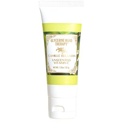 Camille Beckman Glycerine Hand Therapy Cream, Vitamin E Unscented, 1.35 Ounce