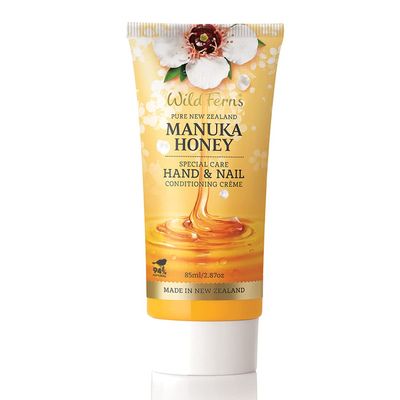 Wild Ferns Manuka Honey Special Care Hand & Nail Conditioning Crme, 94% Natural, 85ml