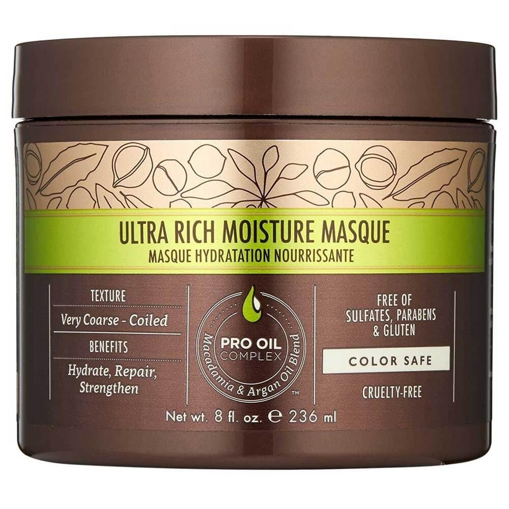 Macadamia Professional Hair Care Sulfate & Paraben Free Natural Organic Cruelty-Free Vegan Hair Products Ultra Rich Repair Hair Masque, 8oz