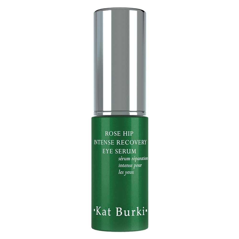 Kat Burki Rose Hip Intense Recovery Eye Serum with 1% Encapsulated Retinol, Vitamin C & Niacinamide, Reduces Dark Circles, Puffiness & Fine Lines, 0.5 Fl Oz