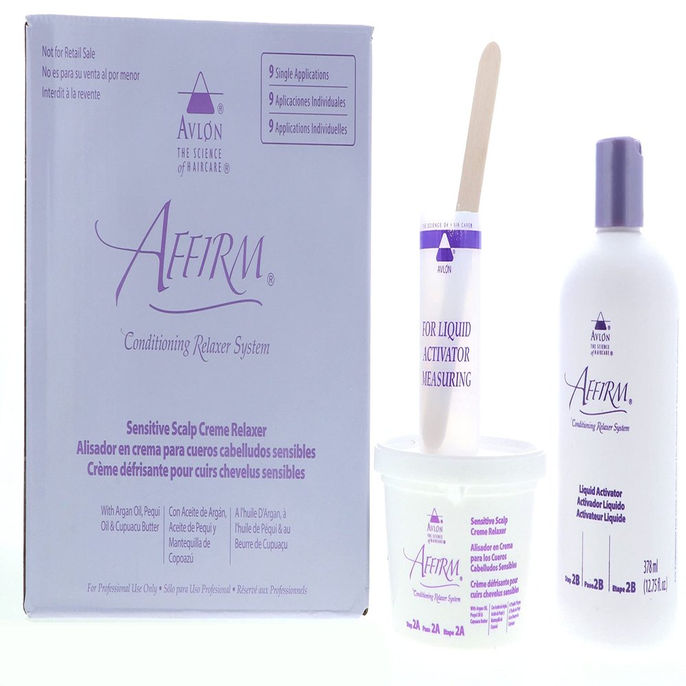 Avlon - Affirm Moisture Plus Sensitive Scalp Relaxer 9 Pack