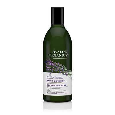 Avalon Organics Bath & Shower Gel, Nourishing Lavender, 12 Oz