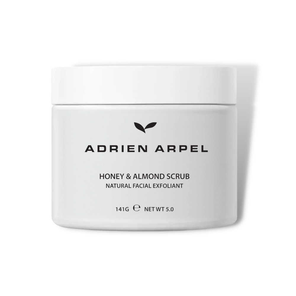 Honey Almond Skin Scrub by Adrien Arpel, Face Mask Helps Improve Skin Tone and Texture, Moisturizing and Smoothing
