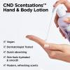 CND Scentsations Hand & Body Lotion, Deep Moisturizing and Hydrating Formula for Dry Damaged Skin, Dermatologically Tested, Black Cherry & Nutmeg, 8.3 fl. oz view 2