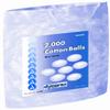 Dynarex Cotton Ball Medium, Non-Sterile, (Pack of 2 - 2000 balls each) view 1