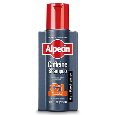 Alpecin C1 Caffeine Shampoo, 8.45 fl oz, Cleanses the Scalp to Promote Natural Hair Growth, Leaves Hair Feeling Thicker and Stronger