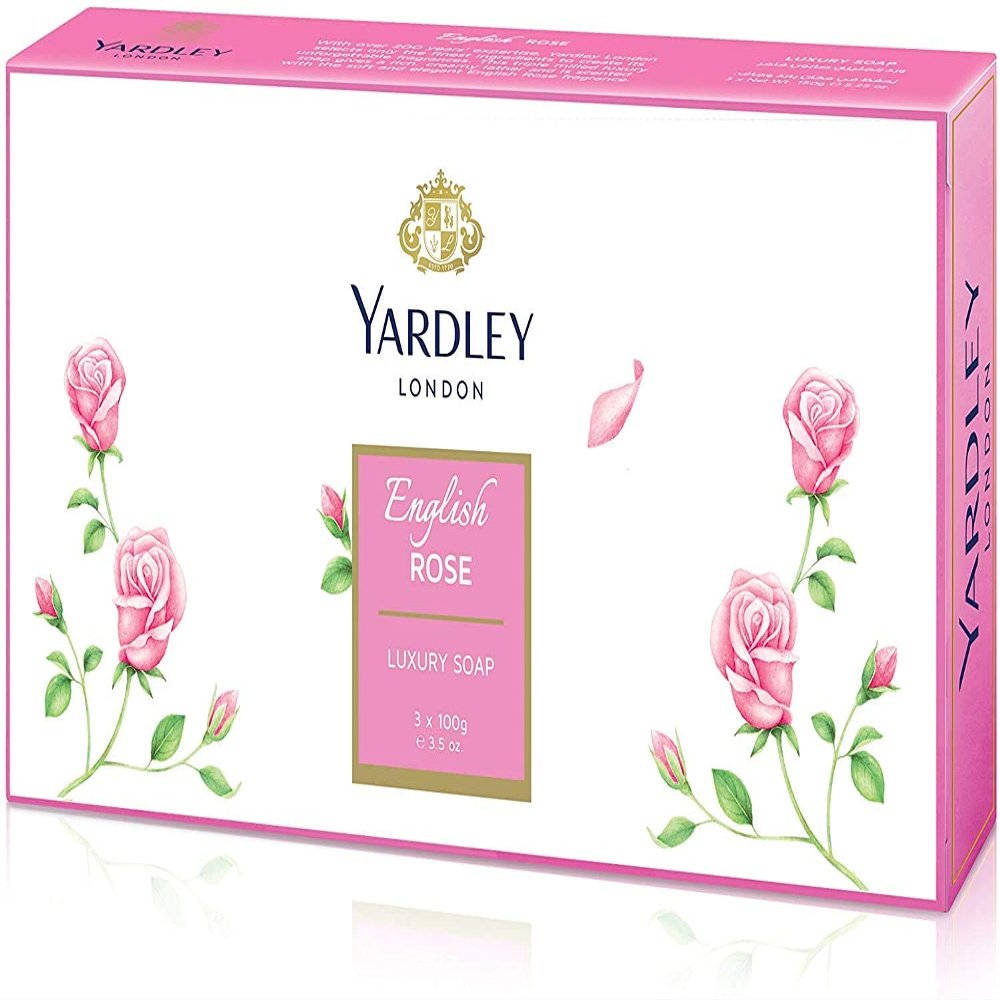 English Rose Soap 3 Bar Box 100gea bar by Yardley
