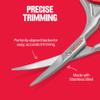 Revlon Nail Scissors, Curved Blade, Made with Stainless Steel view 4