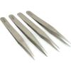 4 Straight Pointed Tweezers Sluice Panning Dredge Tool view 1