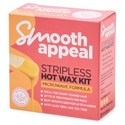 Smooth Appeal Microwave Formula Facial Hair Remover Wax 40g
