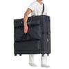 Master Massage Luggage Style Wheeled Massage Table Carrying Case 27 to 32 Width Folding Massage Table- Black view 3